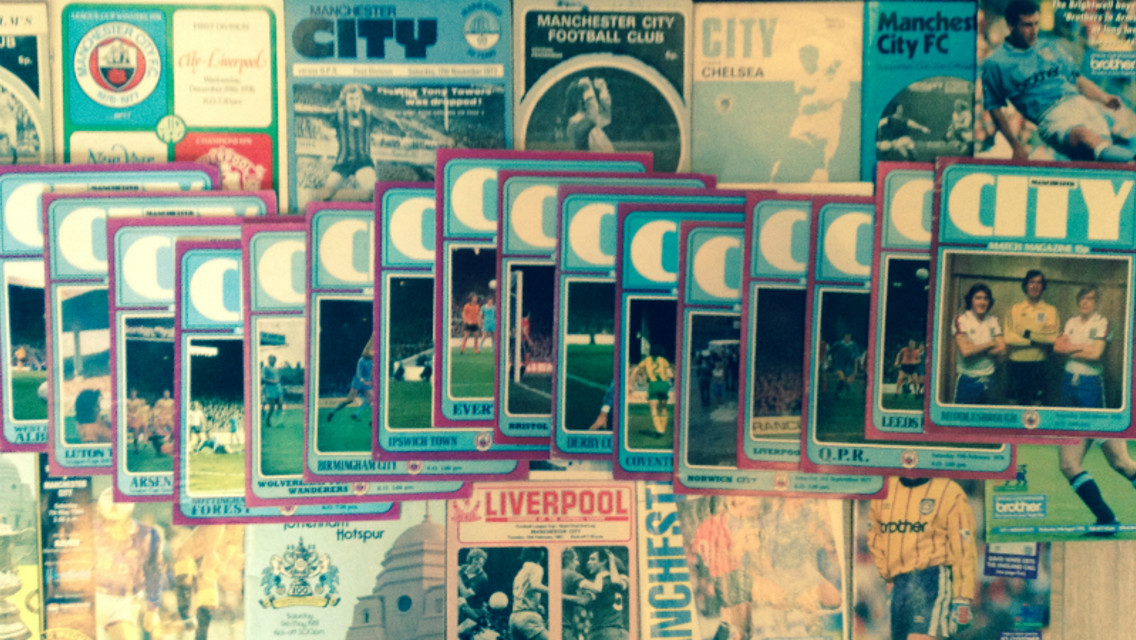 City fans' momentos day at the Etihad Stadium