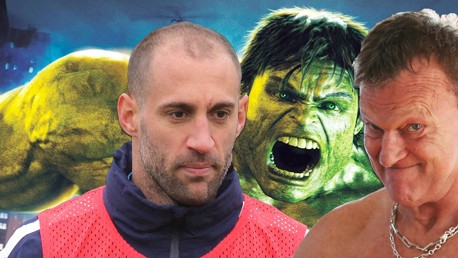 Facepainting: Zabaleta and Chappy