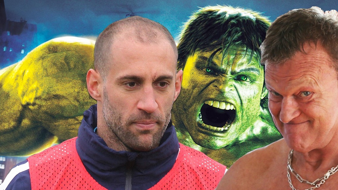 Facepainting: Zabaleta and Chappy
