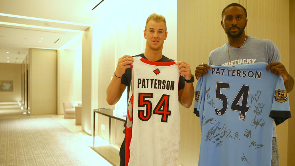 City players meet NBA star Patrick Patterson