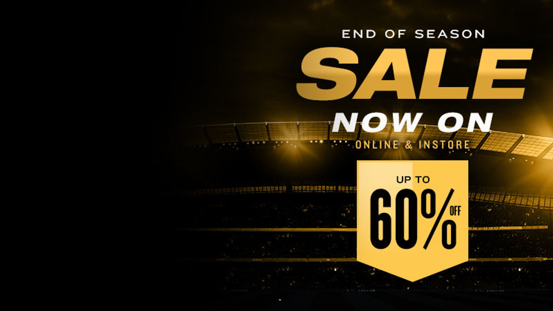 End of season sale: Now up to 60% off!