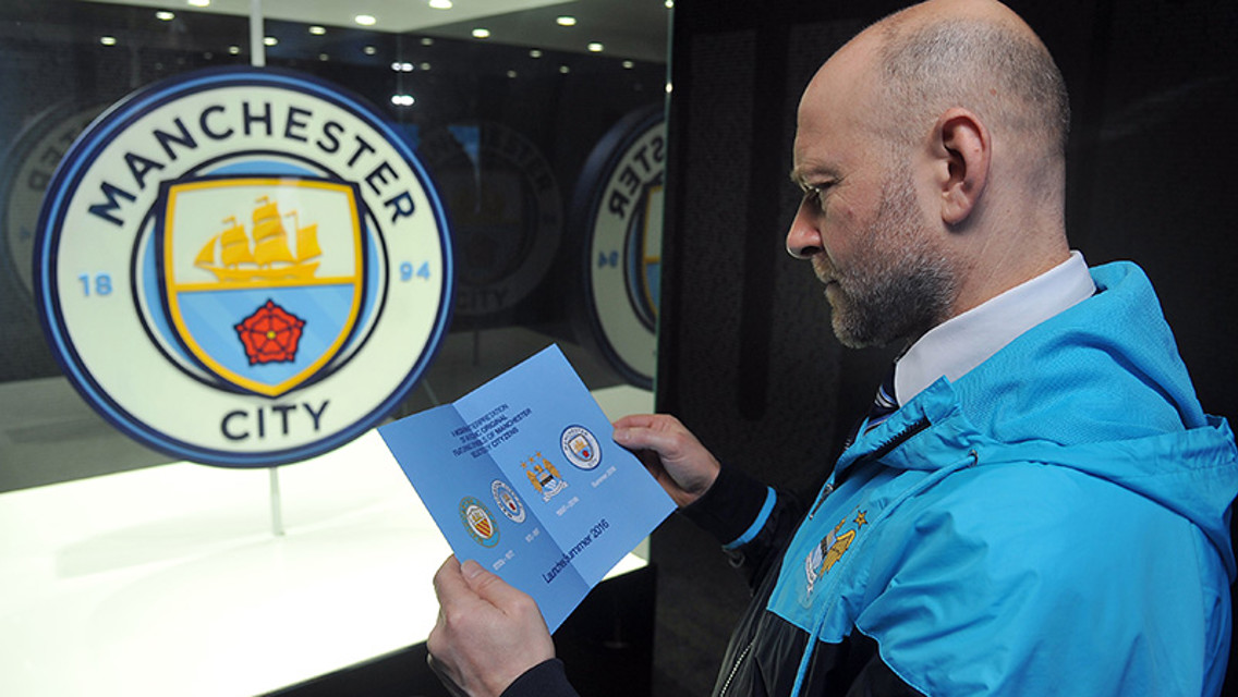 STUDYING THE HISTORY: One fan take a look at the new badge