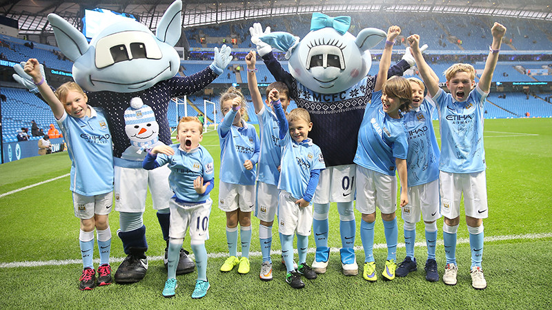 Manchester City fans at the game against Southampton
