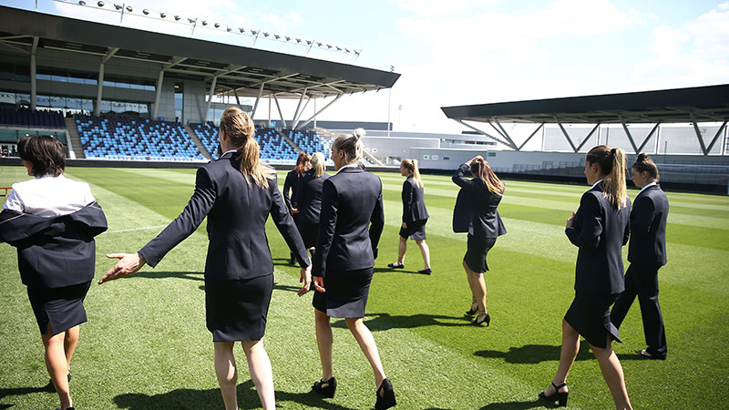 Manchester City Women photo shoot
