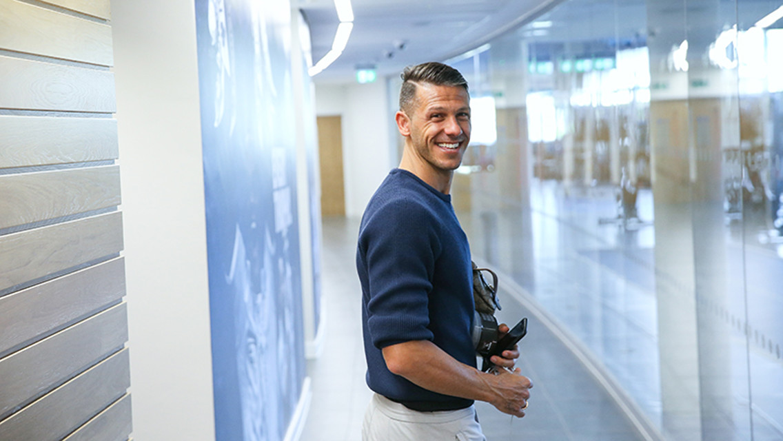 All smiles Martin Demichelis