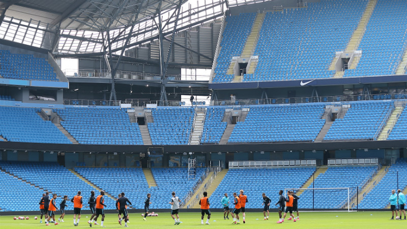 Stadium shot