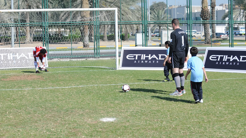Shay Given Etihad soccer school