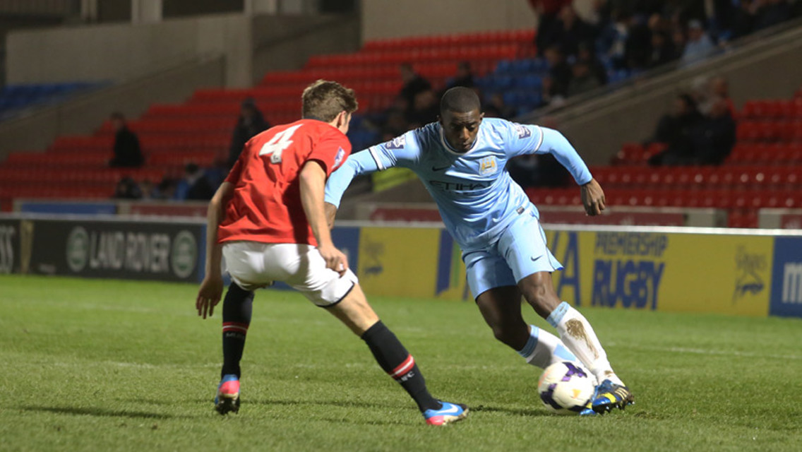 Manchester United u21s v City EDS Match Report