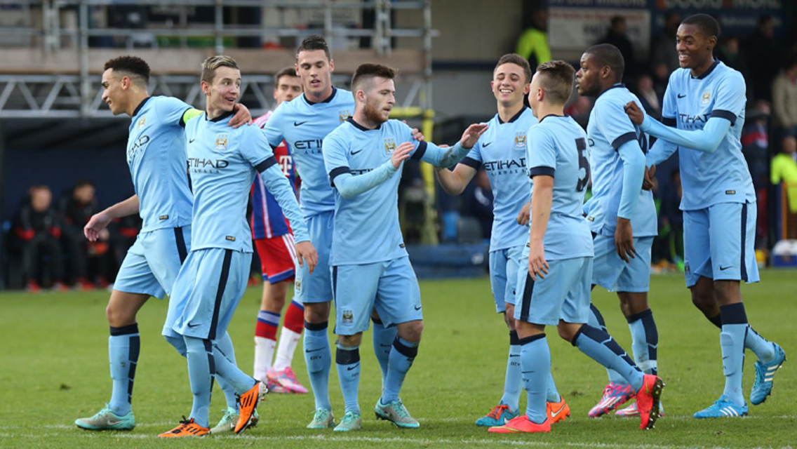 City u19s hit Bayern for six