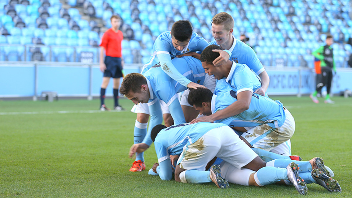 City u19s v Borussia: Highlights