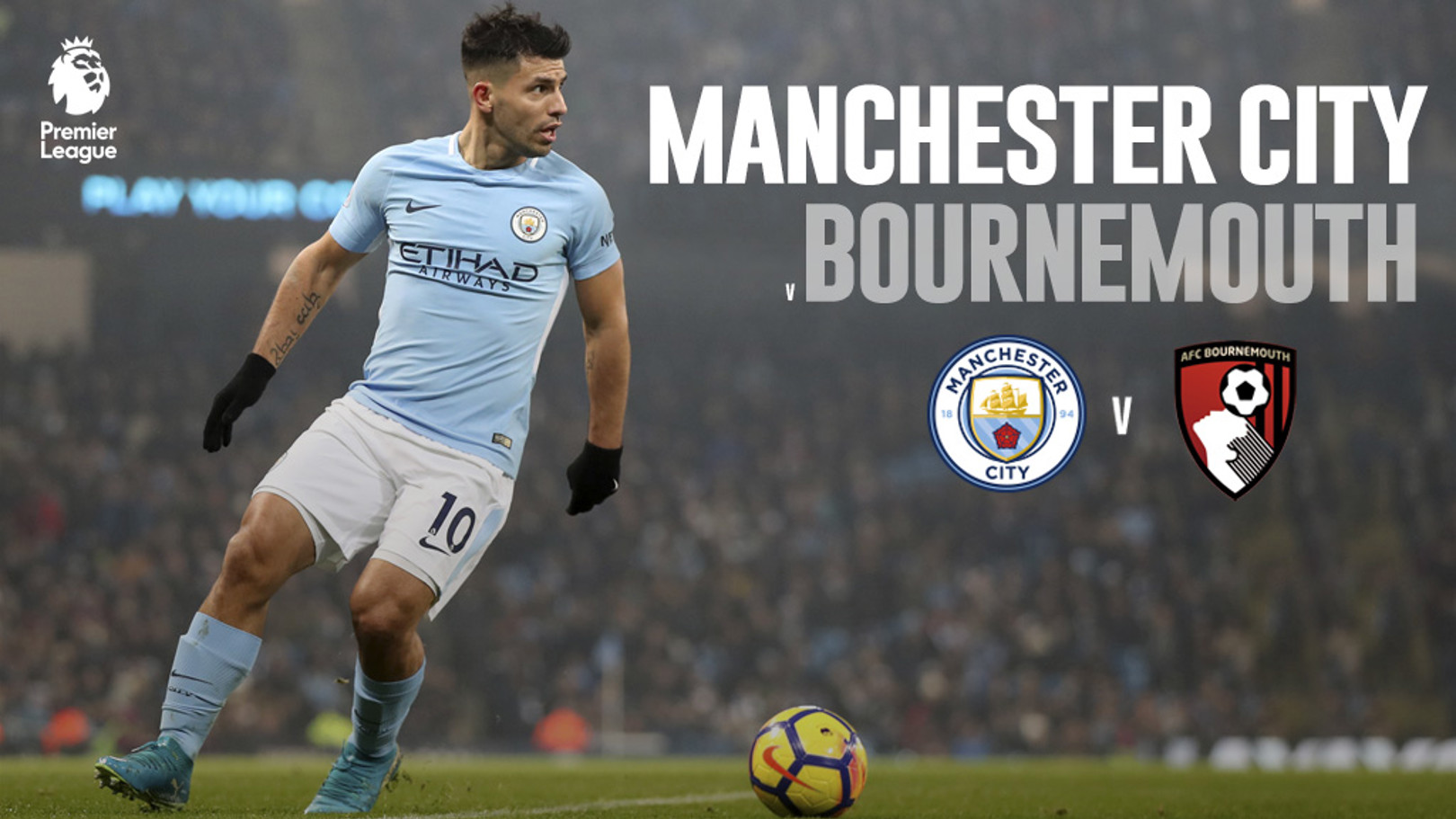 City-Bournemouth: hora y TV