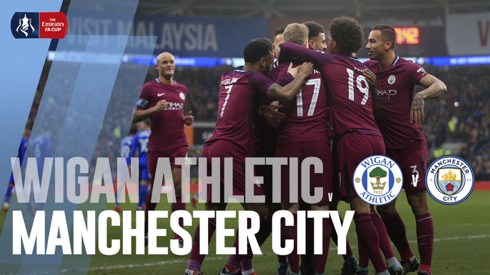 Wigan – City: hora y TV