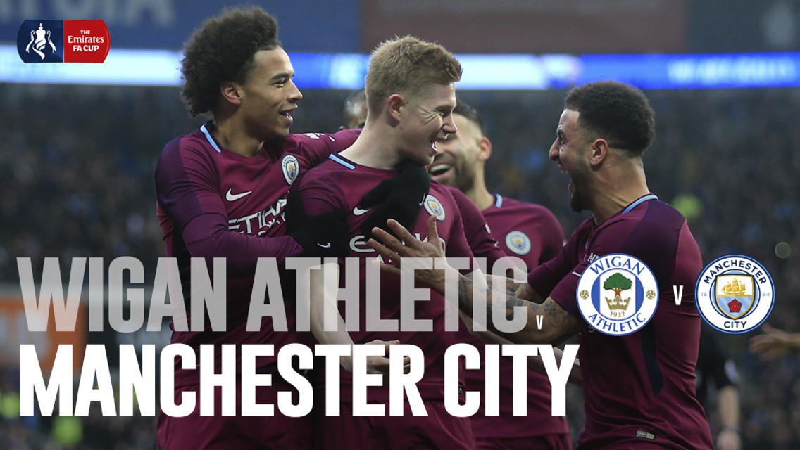 WIGAN-CITY. Octavos de final de la FA Cup.