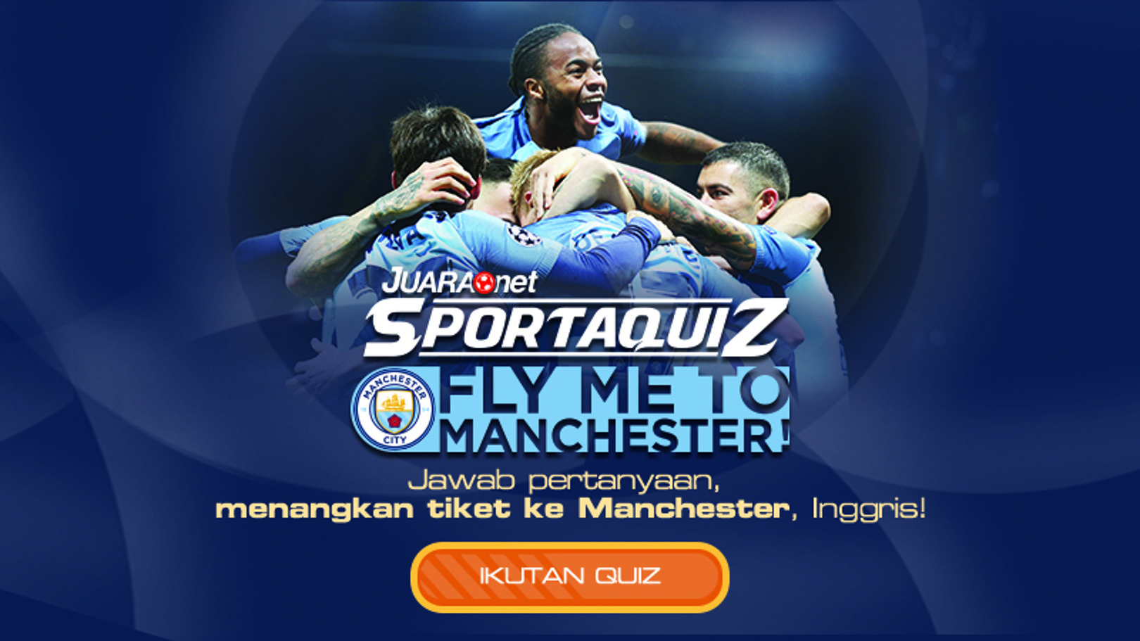 Kompetisi berhadiah terbang ke Manchester gratis!