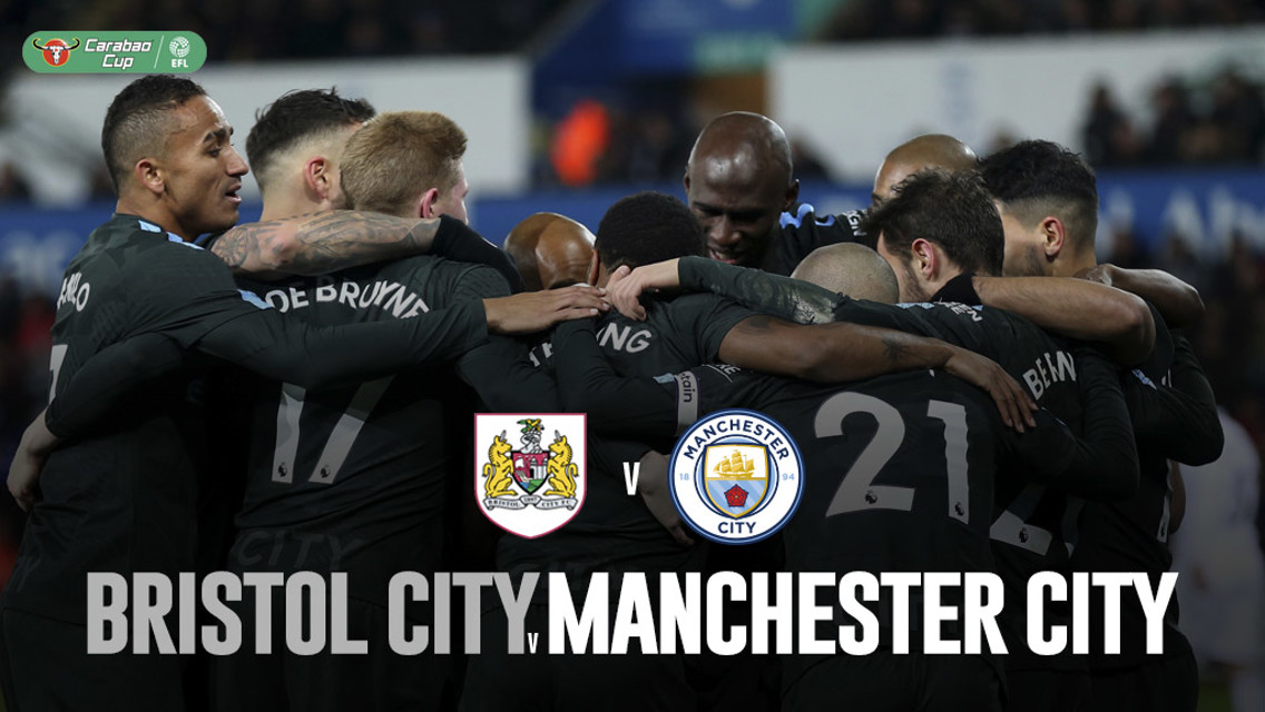BRISTOL CITY – CITY. Vuelta de las semifinales de la Carabao Cup.