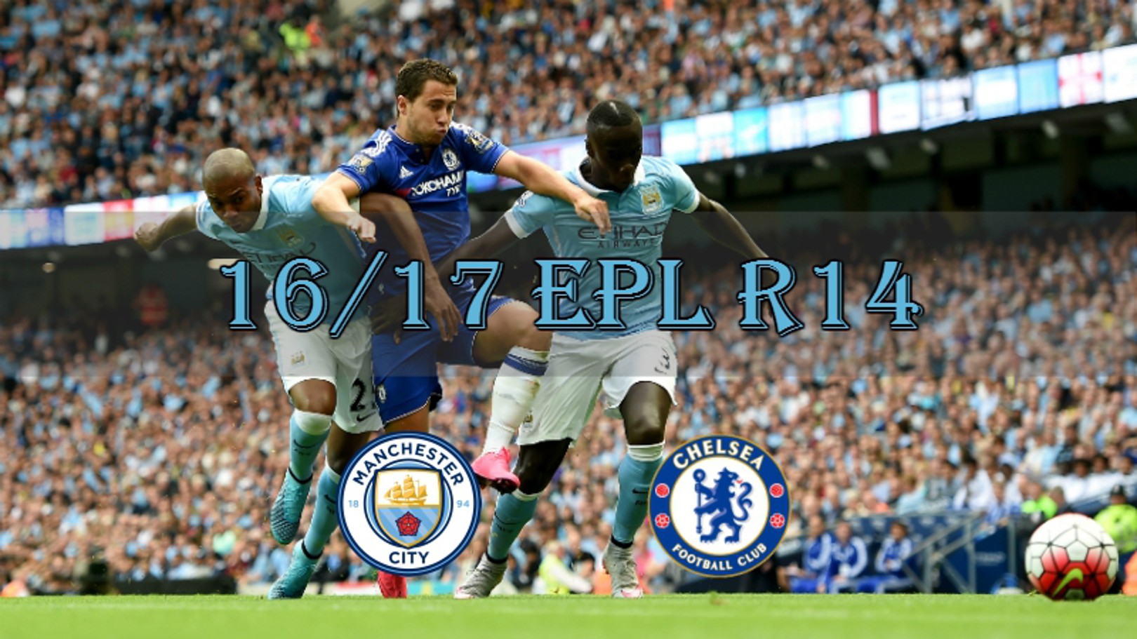 16/17 EPL R14 시티 v 첼시
