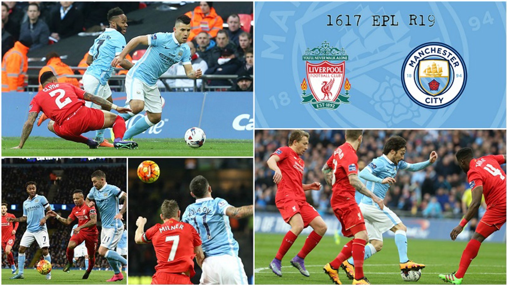 1617 EPL 리버풀 v 시티