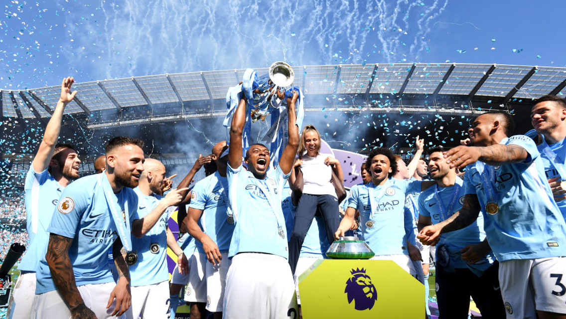 Fernandinho Campeão da Premier League