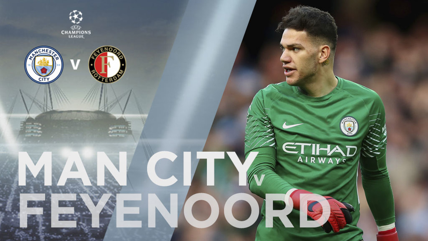 Como assistir ao Man City x Feyenoord