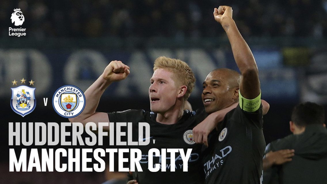 KDB e Fernandinho x Huddersfield