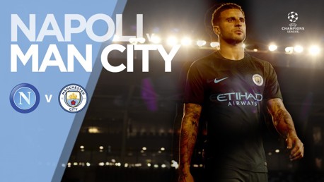 Napoli vs Man City Walker