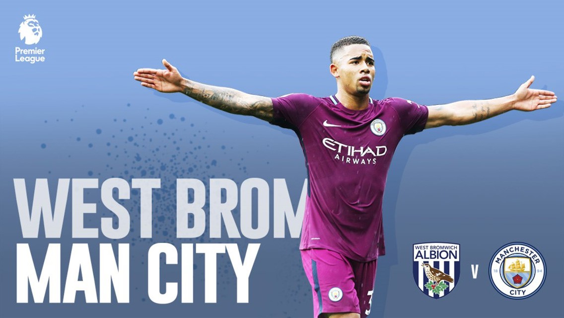 West Brom vs Man City Gabriel