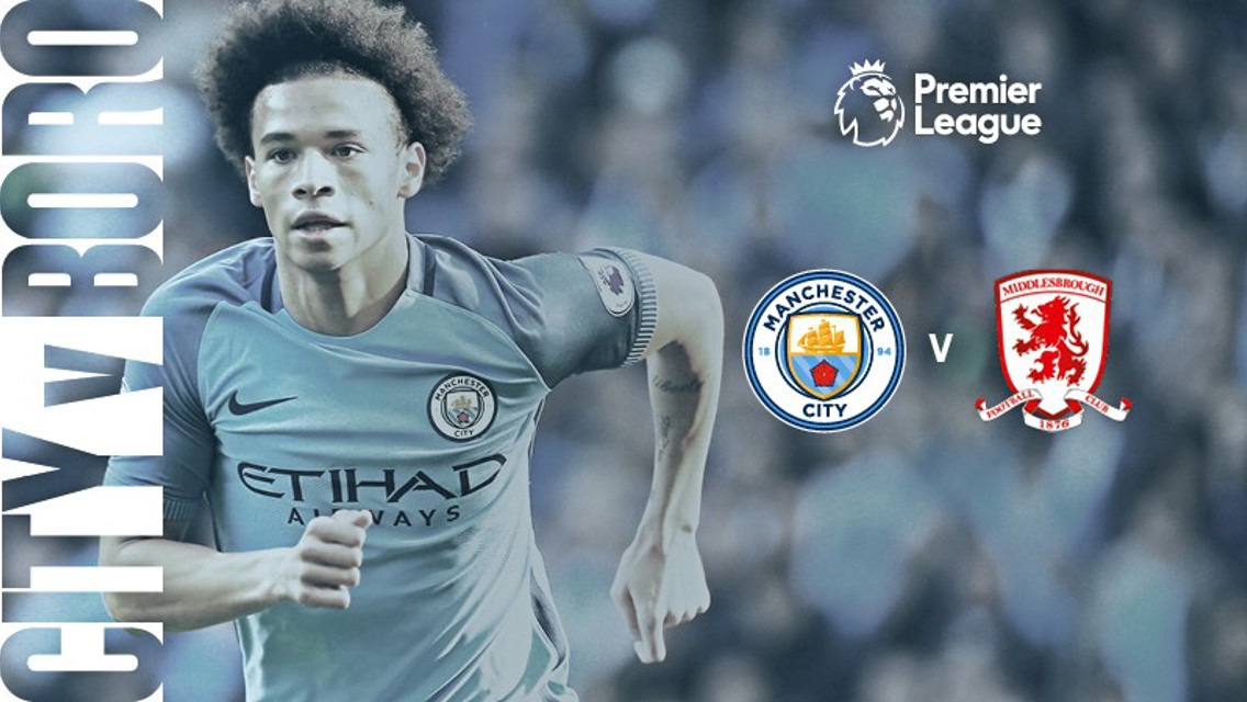 Embalado, City revê Middlesbrough na Premier League após sete anos