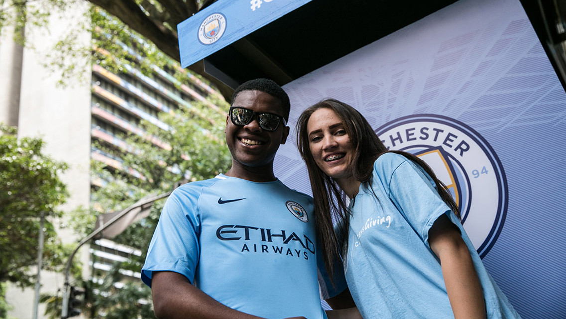 Moisés e a Letícia animados para o grande dia! 