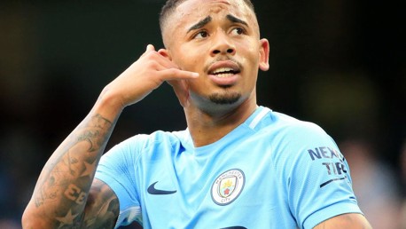 Gabriel Jesus marca o quinto gol do City 
