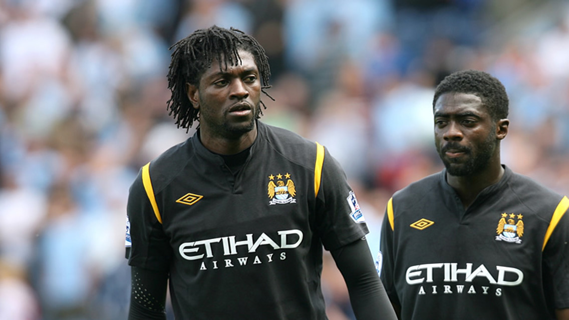 Adebayor and Toure