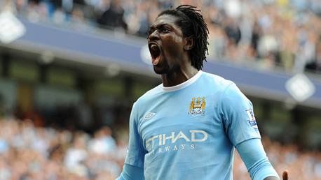 Adebayor Wolves celebration