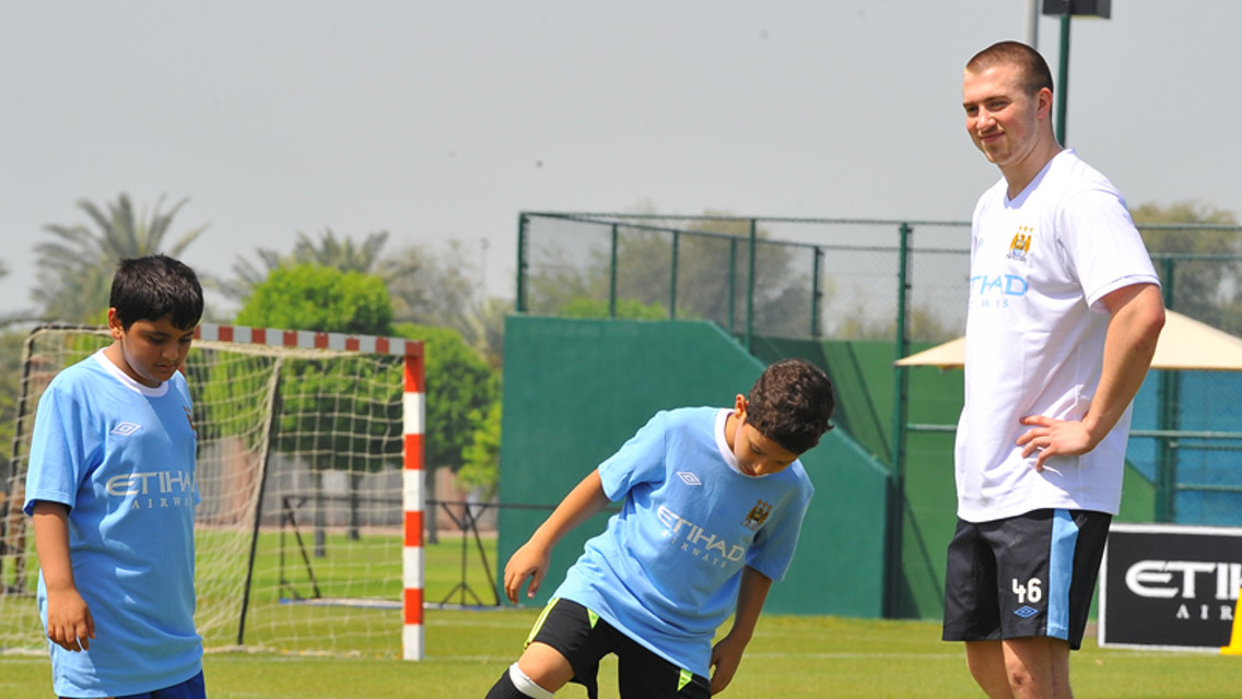 Michael Johnson in Abu Dhabi