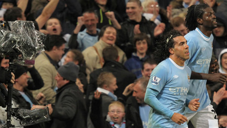Tevez and Adebayor