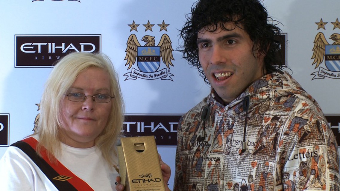 Carlos Tevez Player of the Month 2