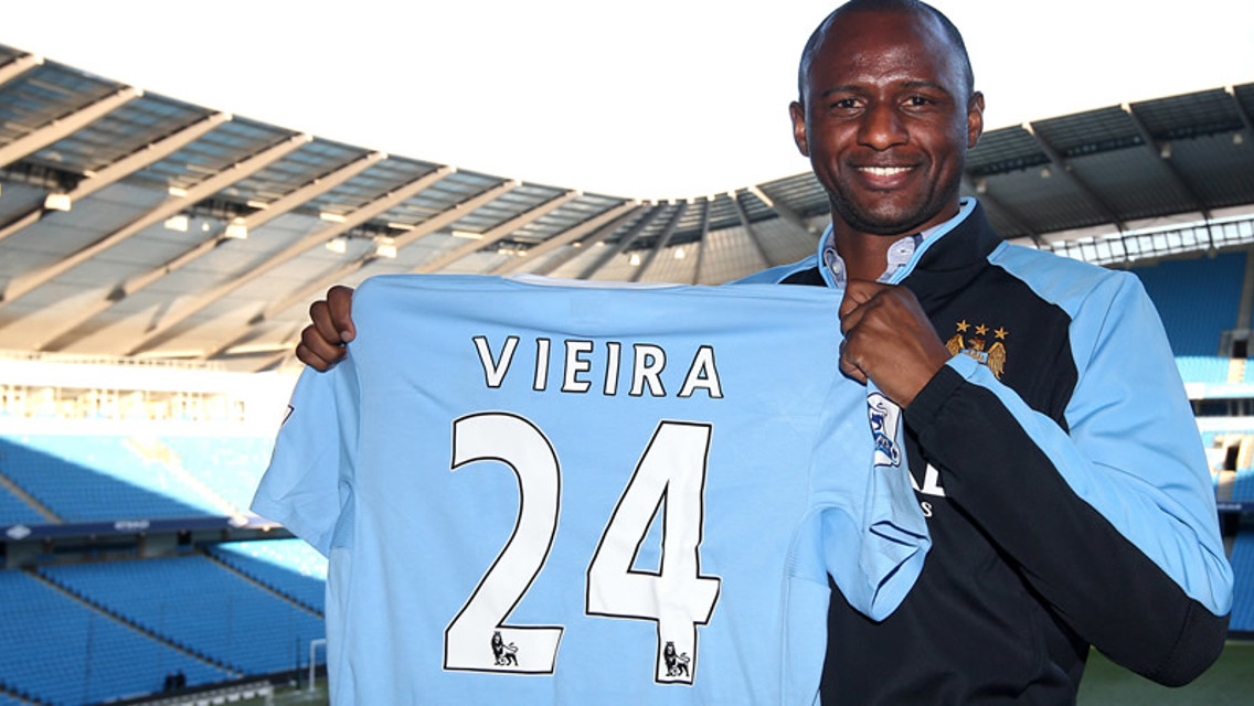 Vieira signs