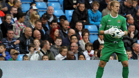 Joe Hart on Blackpool