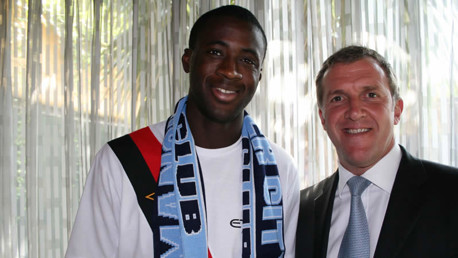 yaya toure and garry cook