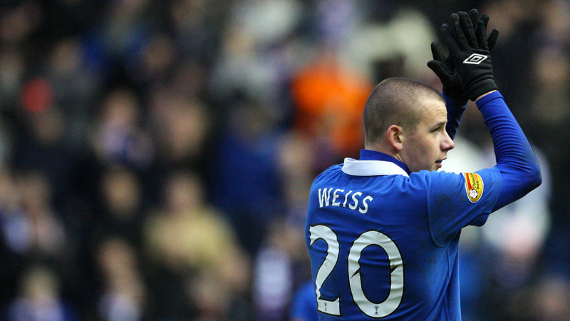 Weiss on loan at Rangers