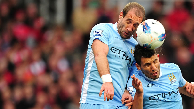 Sergio Aguero Pablo Zabaleta