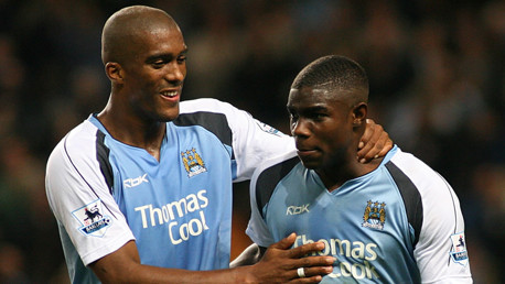 Sylvain Distin Micah Richards 0607