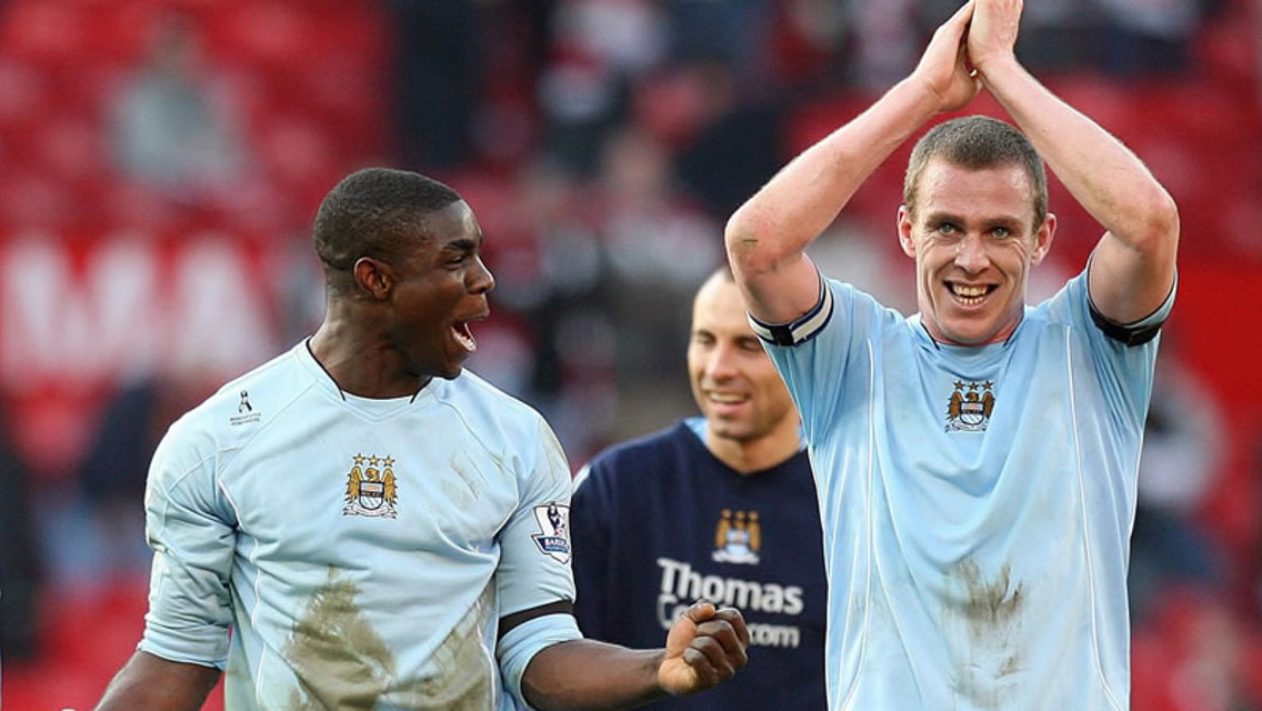Micah Richards Martin Petrov Richard Dunne 0708