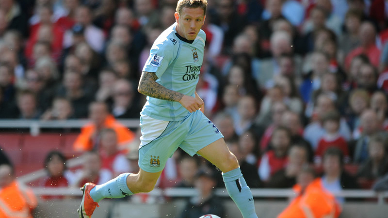 Craig Bellamy MCFC vs Stoke City 0809
