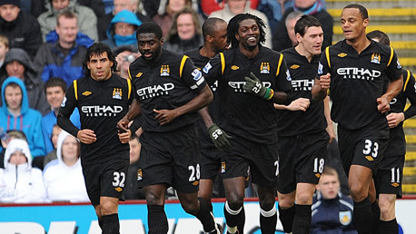 Manchester City FC celebrates