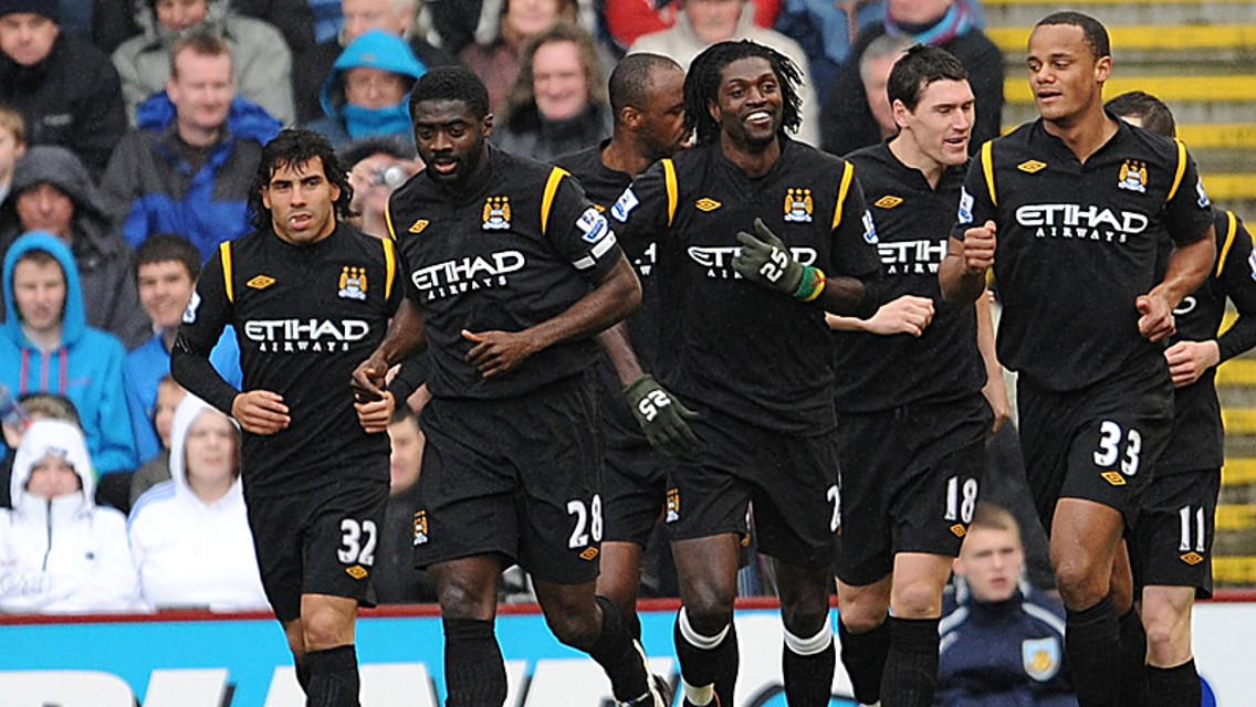 Manchester City FC celebrates