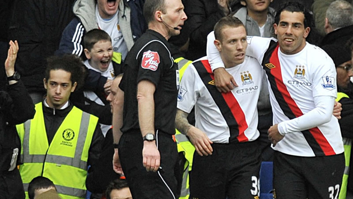 Tevez and Bellamy 