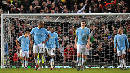 team looks dejected