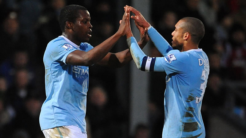 Nedum and Nigel celebrate