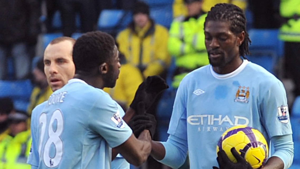 Toure and Adebayor