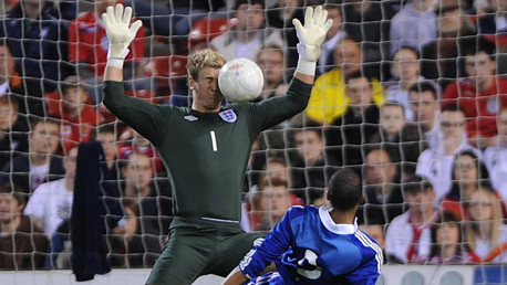 Joe Hart England U21 International March 2009