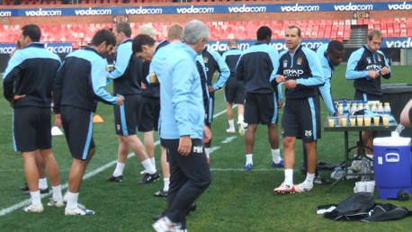 The lads train at Loftus Versfeld